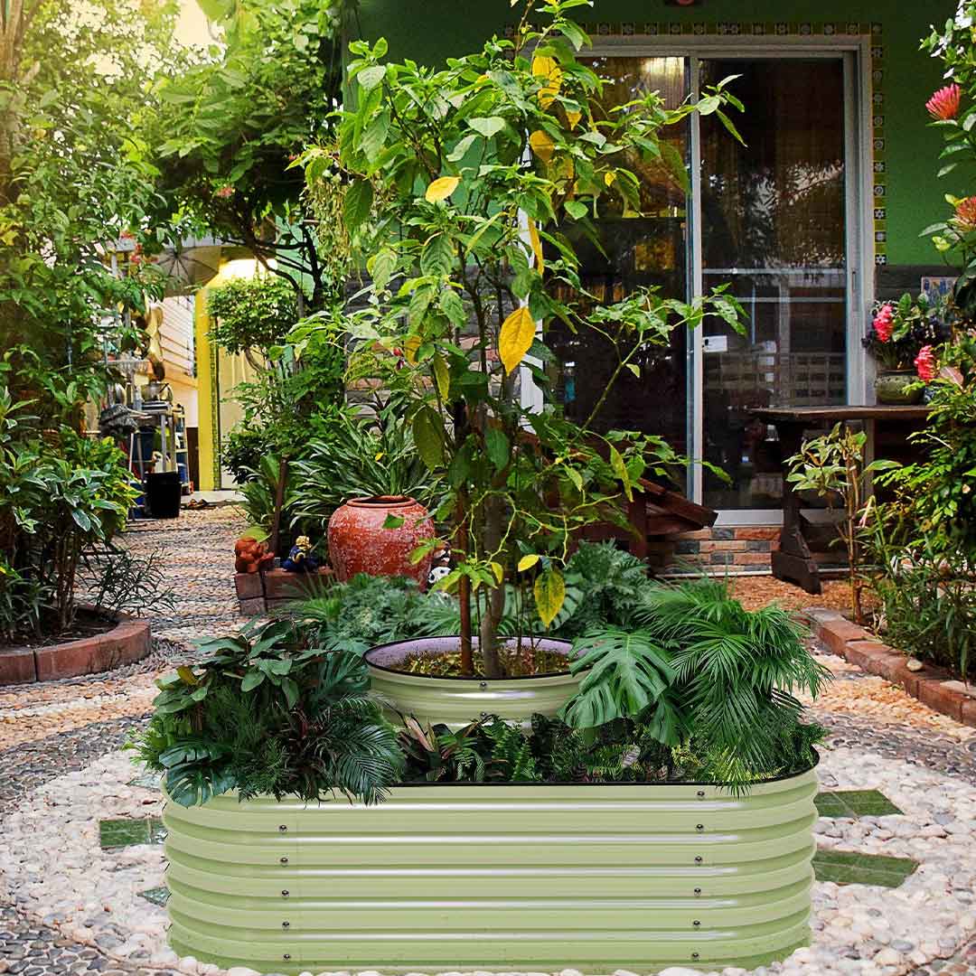 🎁 Bundle of 2 | 4-Style Modular Metal Raised Garden Beds