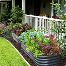 Load image into Gallery viewer, Olle Galvanized Raised Garden Bed - Ollegardens