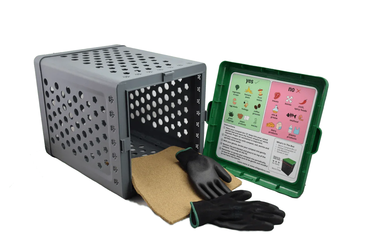 OLLE Garden In - ground Worm Compost Bin - Ollegardens