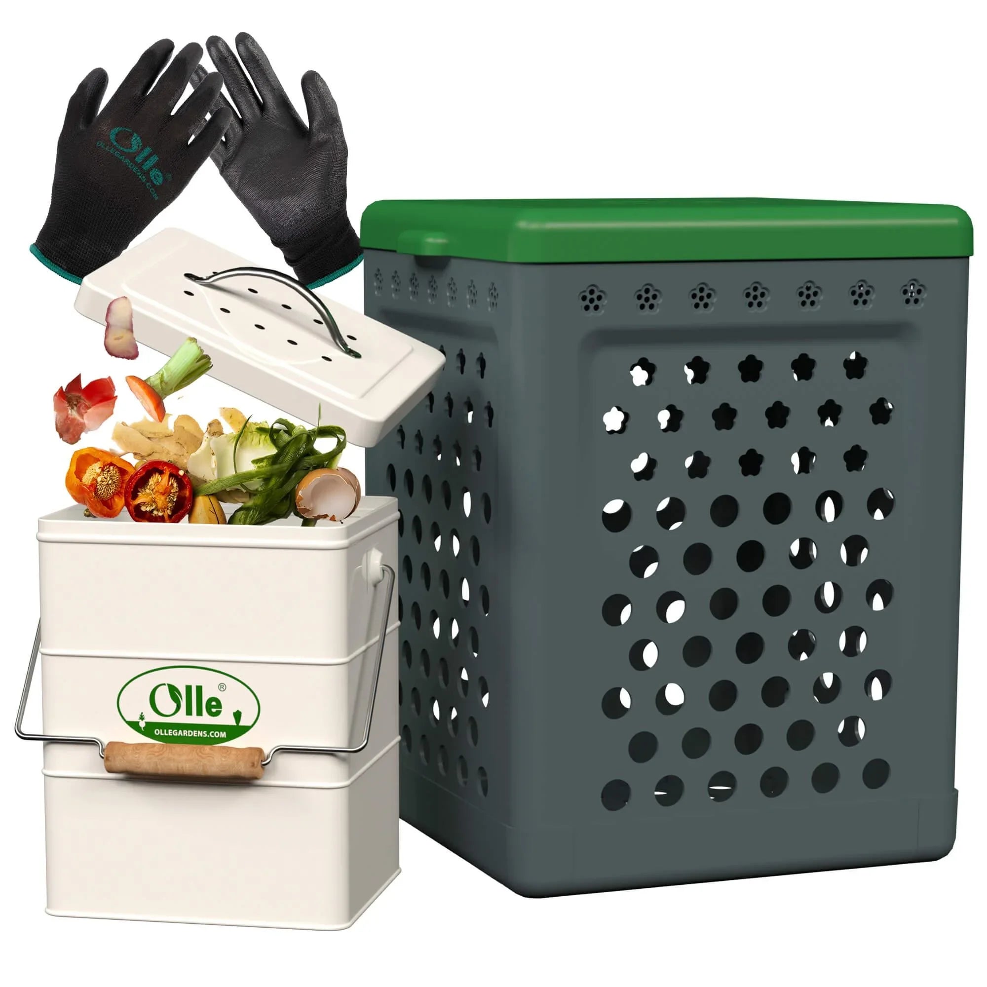 OLLE Garden In - ground Worm Compost Bin - Ollegardens