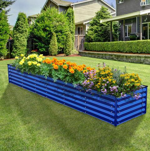 Creating A Stunning Backyard Garden with A Metal Raised Bed