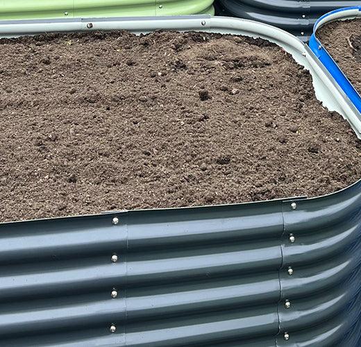 Filling Olle Gardens 17" 12-in-1 Raised Bed