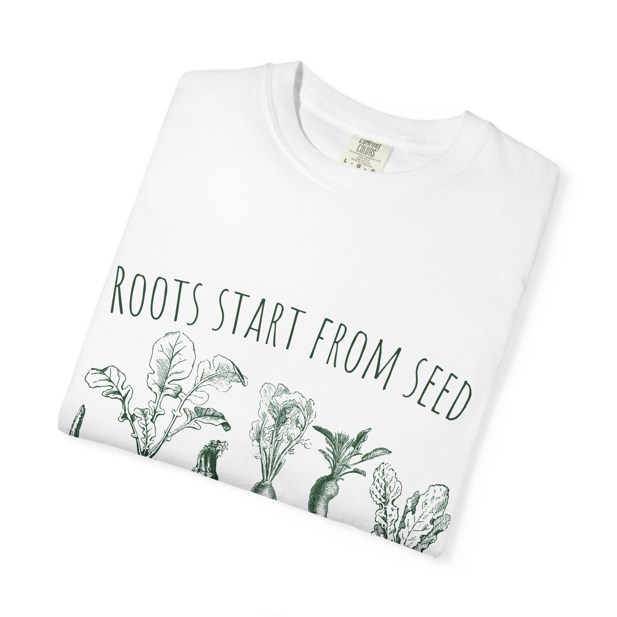 Eco-Friendly Gardening T-Shirt, Roots Start From Seed Tee, Plant Lover Gift, Vegetable Gardening Apparel, Organic Cotton Shirt, Unisex [...]