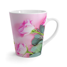 Load image into Gallery viewer, Best Mom Ever Latte Mug – Pink Floral Mother’s Day Coffee Cup
