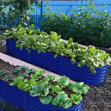 Load image into Gallery viewer, 17&quot; Tall, 12 - in - 1 Olle Garden Raised Beds, in Cobalt Blue - Ollegardens
