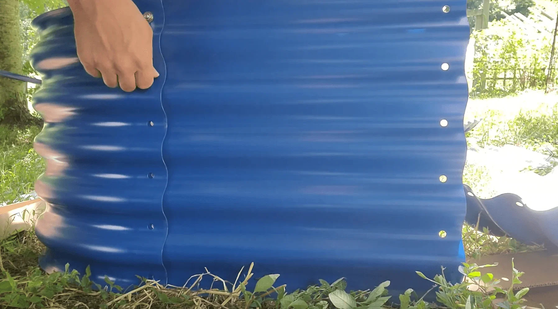 17'' Tall Olle Gardens 12 - in - 1 Raised Bed, in Cobalt Blue - Ollegardens