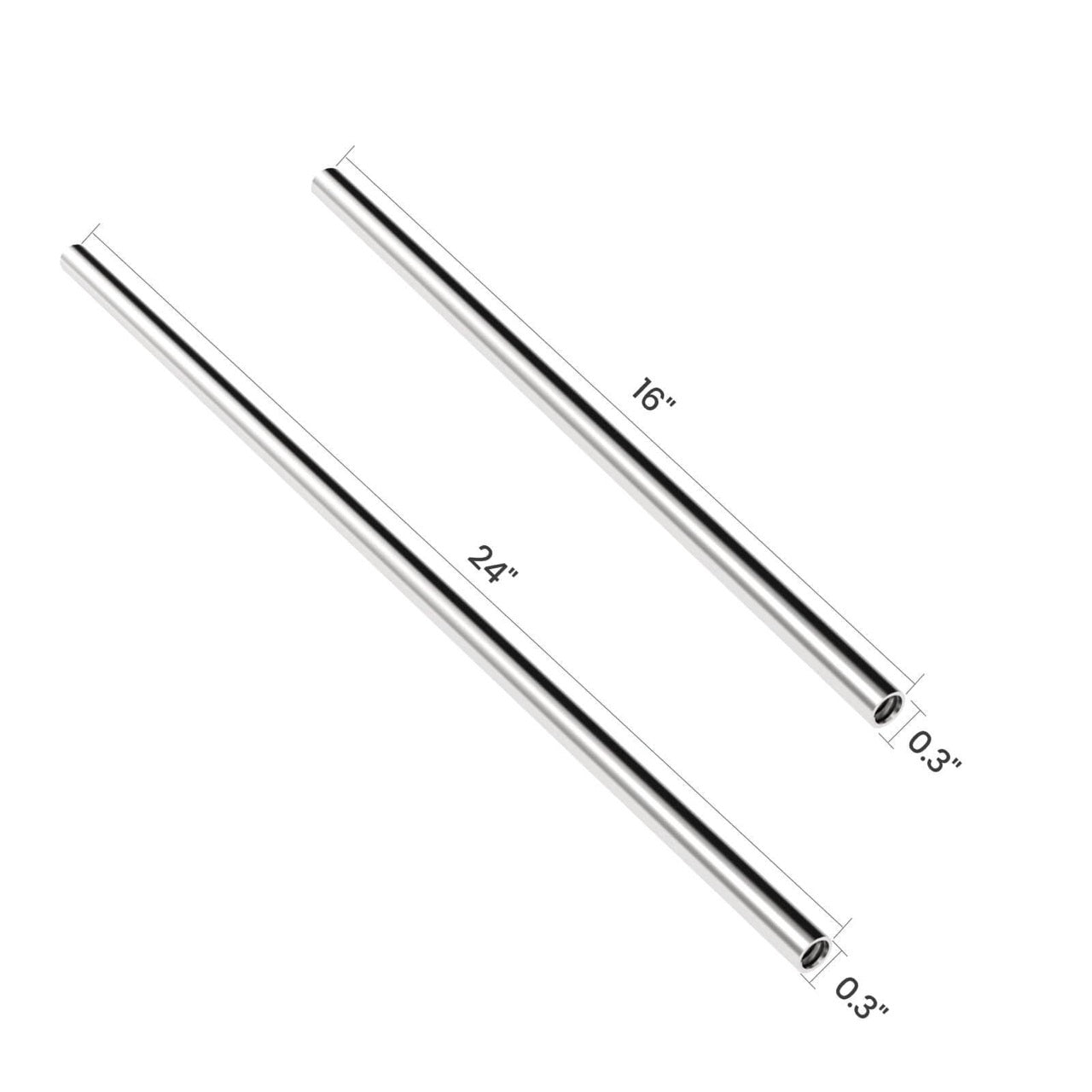 Olle Gardens Anti-corrosion Aluminum Support Rods-4 Pack