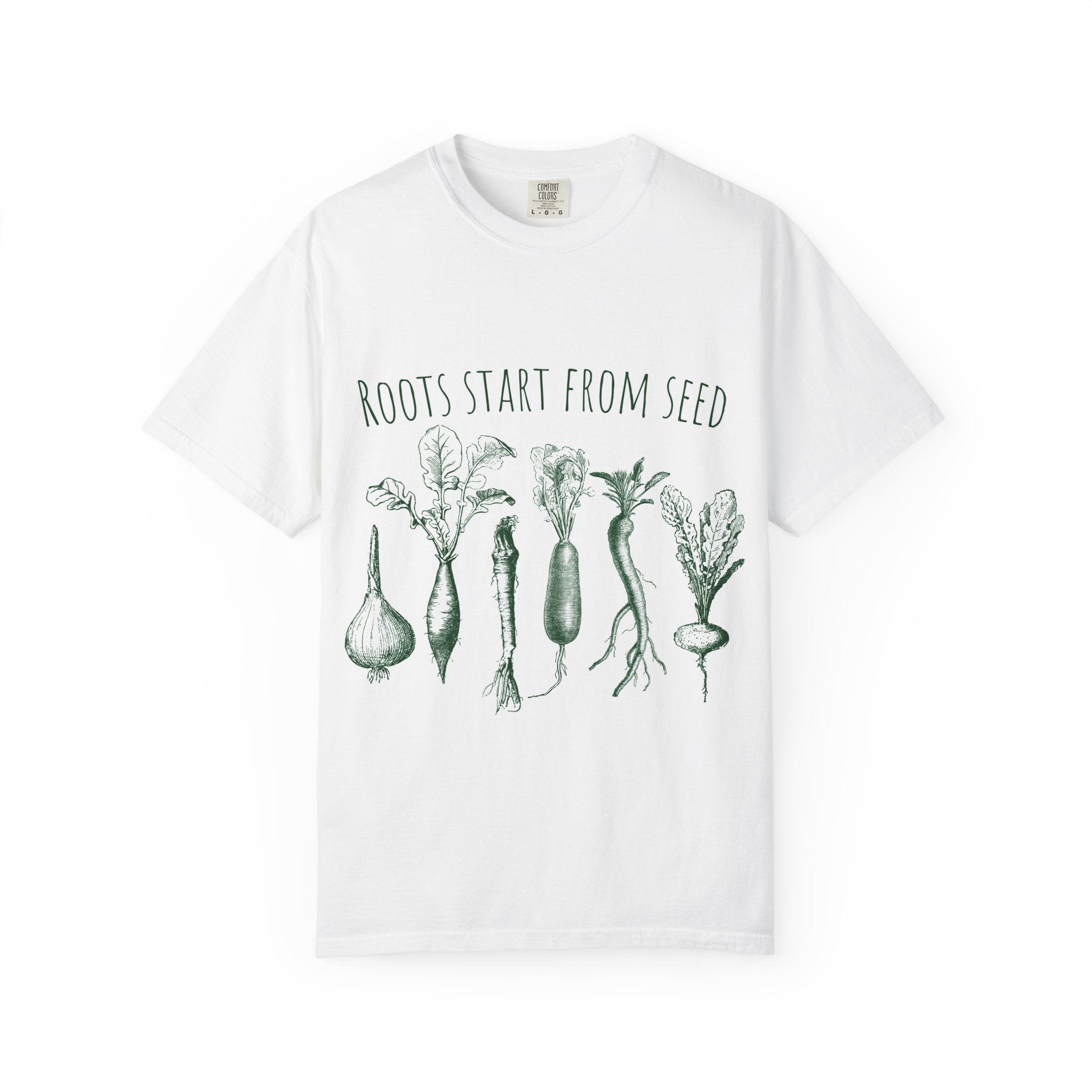 Eco-Friendly Gardening T-Shirt, Roots Start From Seed Tee, Plant Lover Gift, Vegetable Gardening Apparel, Organic Cotton Shirt, Unisex [...]