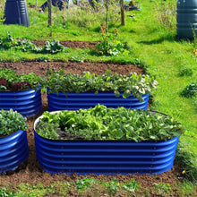 Load image into Gallery viewer, Olle 4-Style Modular Weather-Resistant Galvanized Raised Garden Beds, Designed for gardening - Ollegardens

