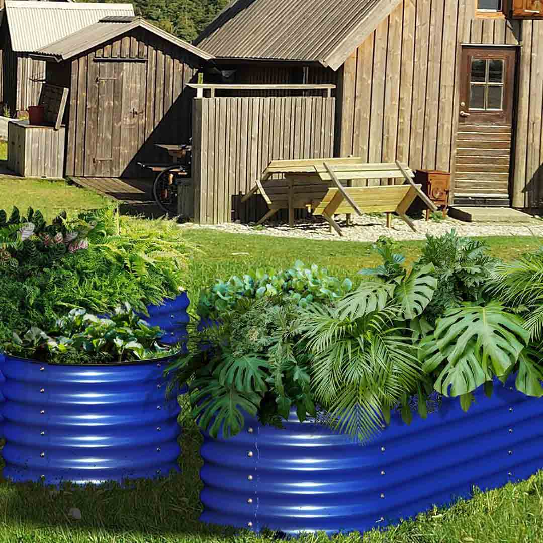 🎁 Bundle of 2 | 4-Style Modular Metal Raised Garden Beds
