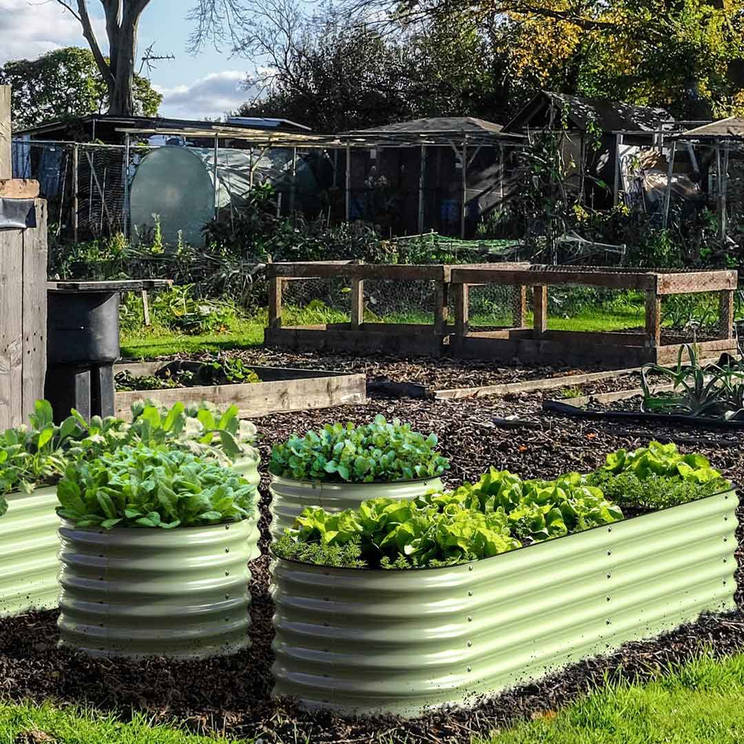 🎁 Bundle of 2 | 4-Style Modular Metal Raised Garden Beds