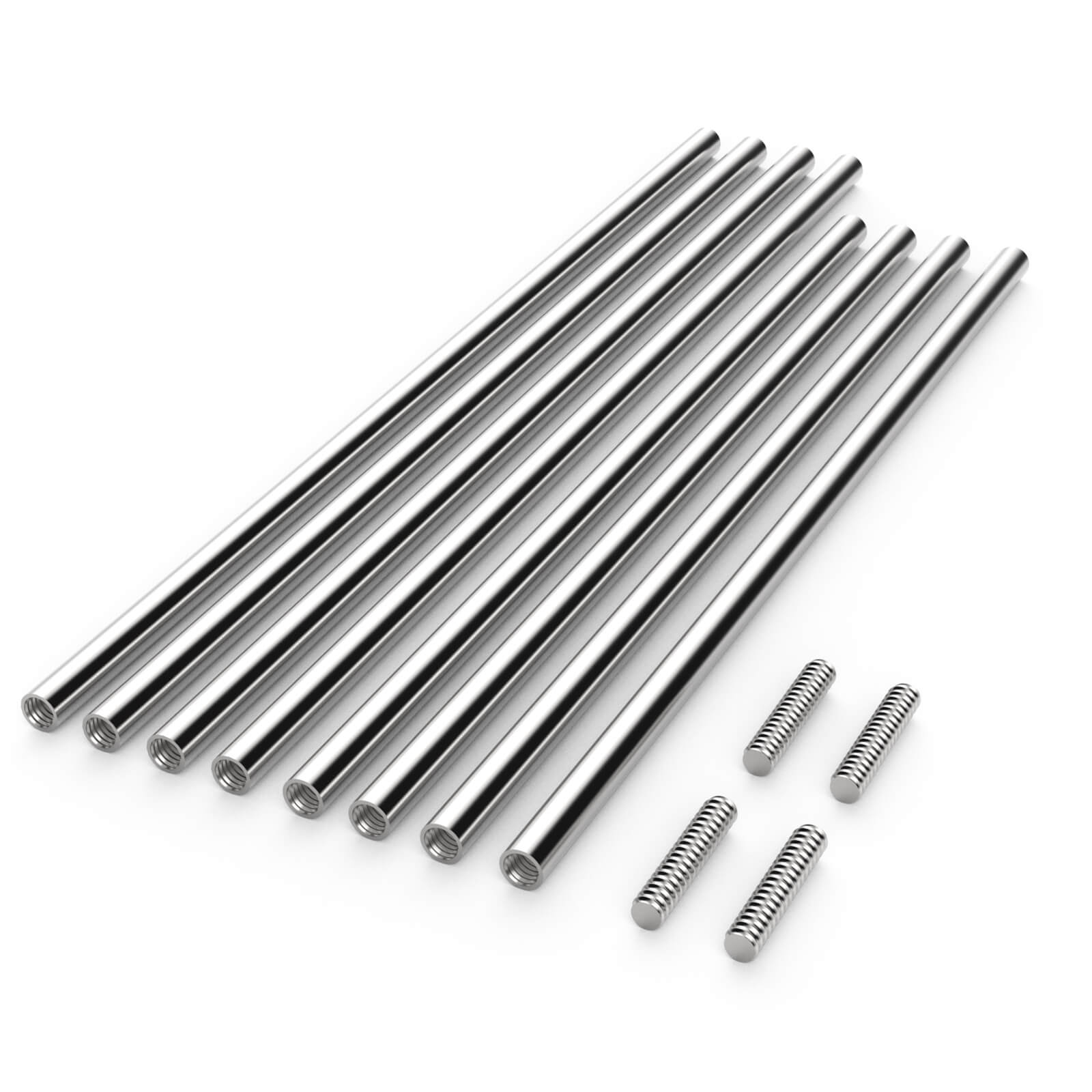 Olle Gardens Anti-corrosion Aluminum Support Rods-4 Pack