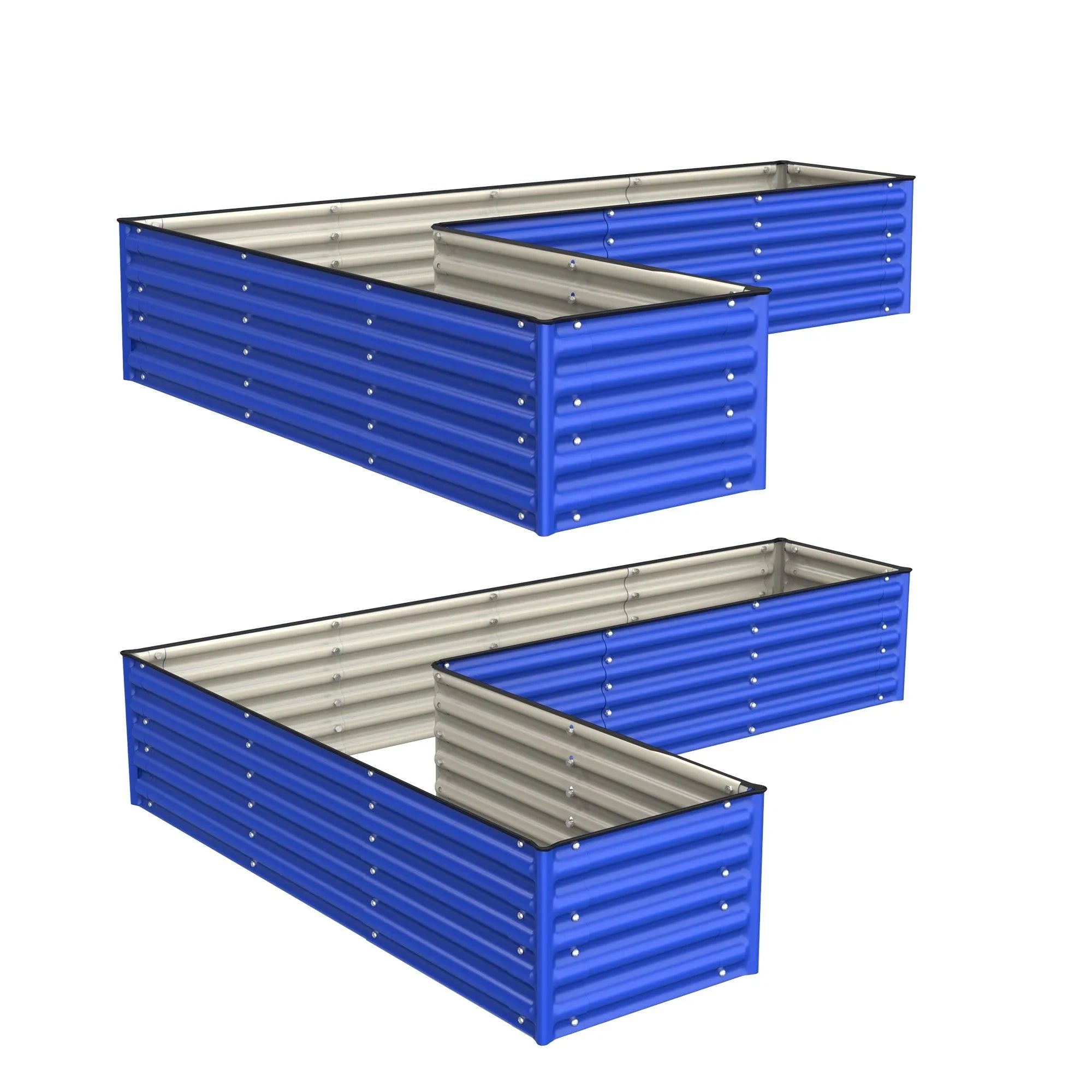 Bundle of 2 | Infinity Olle Gardens Raised Beds - Ollegardens