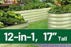 17 inch tall 12-in-1 garden beds