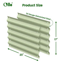 Load image into Gallery viewer, Olle Gardens 17" Tall, 12 - in - 1 20" Raised Bed Extension Kit - Ollegardens
