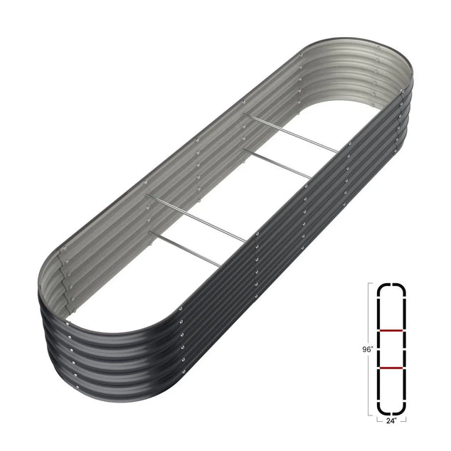 Olle Gardens Anti - corrosion Aluminum Support Rods - 4 Pack - Ollegardens