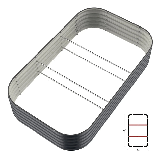 Olle Gardens Anti - corrosion Aluminum Support Rods - 4 Pack - Ollegardens