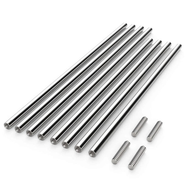 Olle Gardens Anti - corrosion Aluminum Support Rods - 4 Pack - Ollegardens