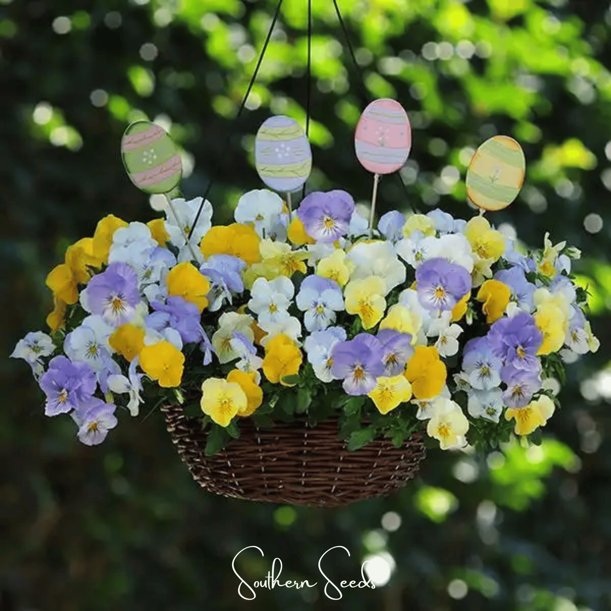 Pastel Pansy Mix – 100 Seeds