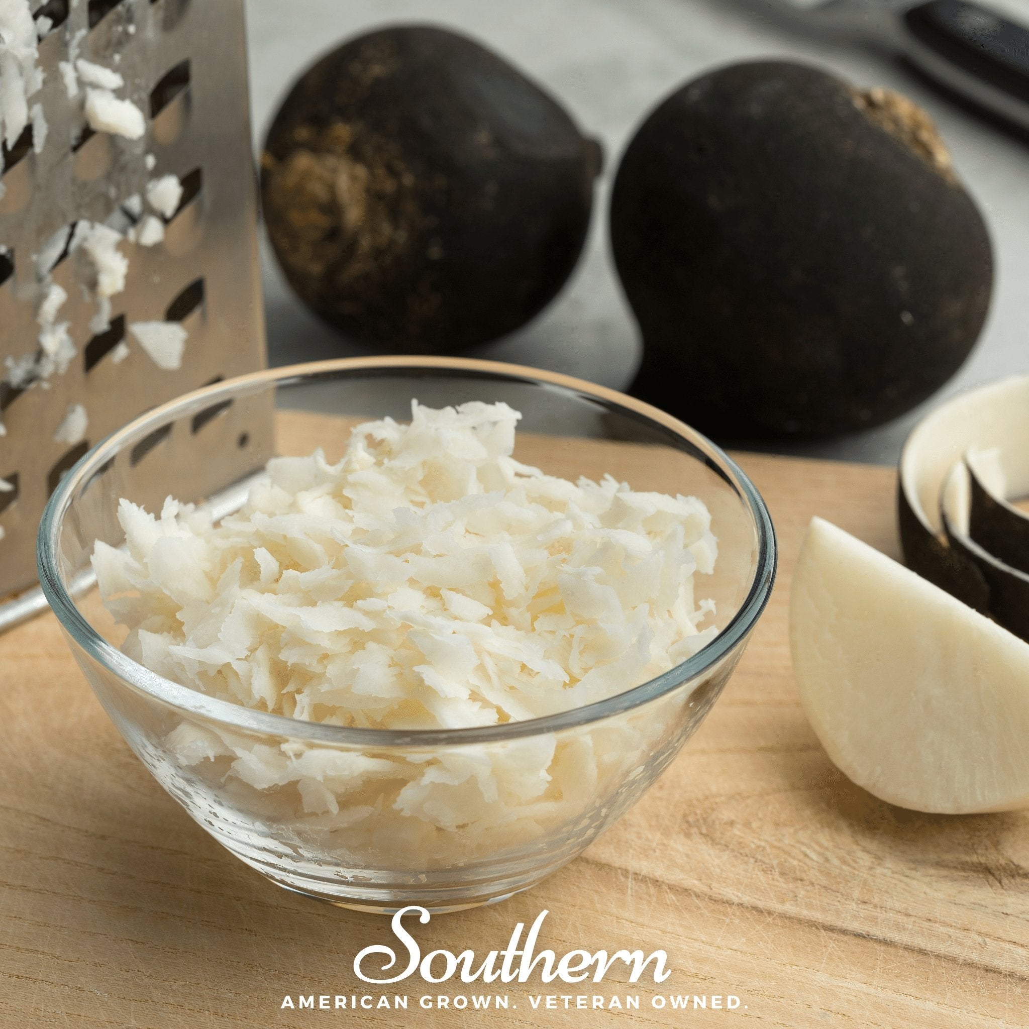 Black Spanish Radish – 250 Seeds