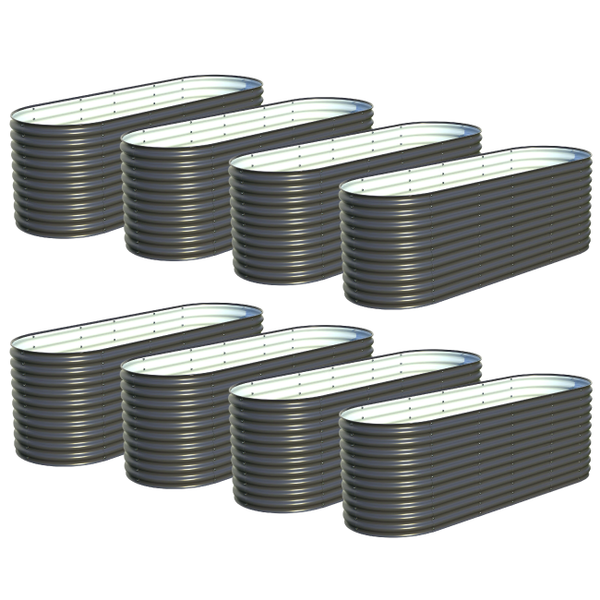 Bundle of 8 | 32" Tall, 12-in-1 Olle Gardens Raised Beds