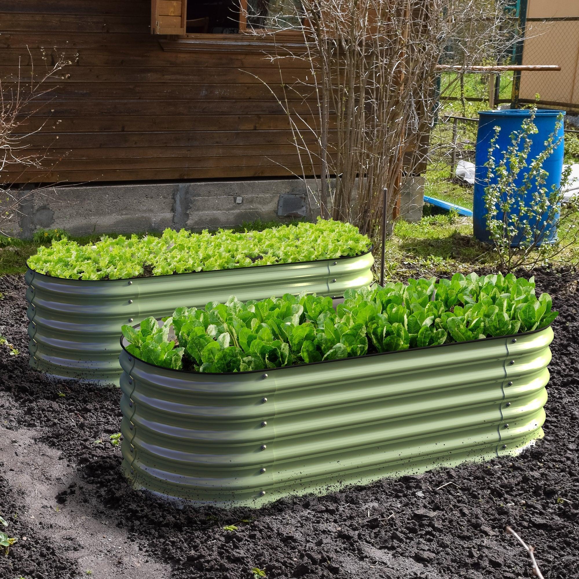 4 - style Modular & Waterfall in Sage Green - Ollegardens