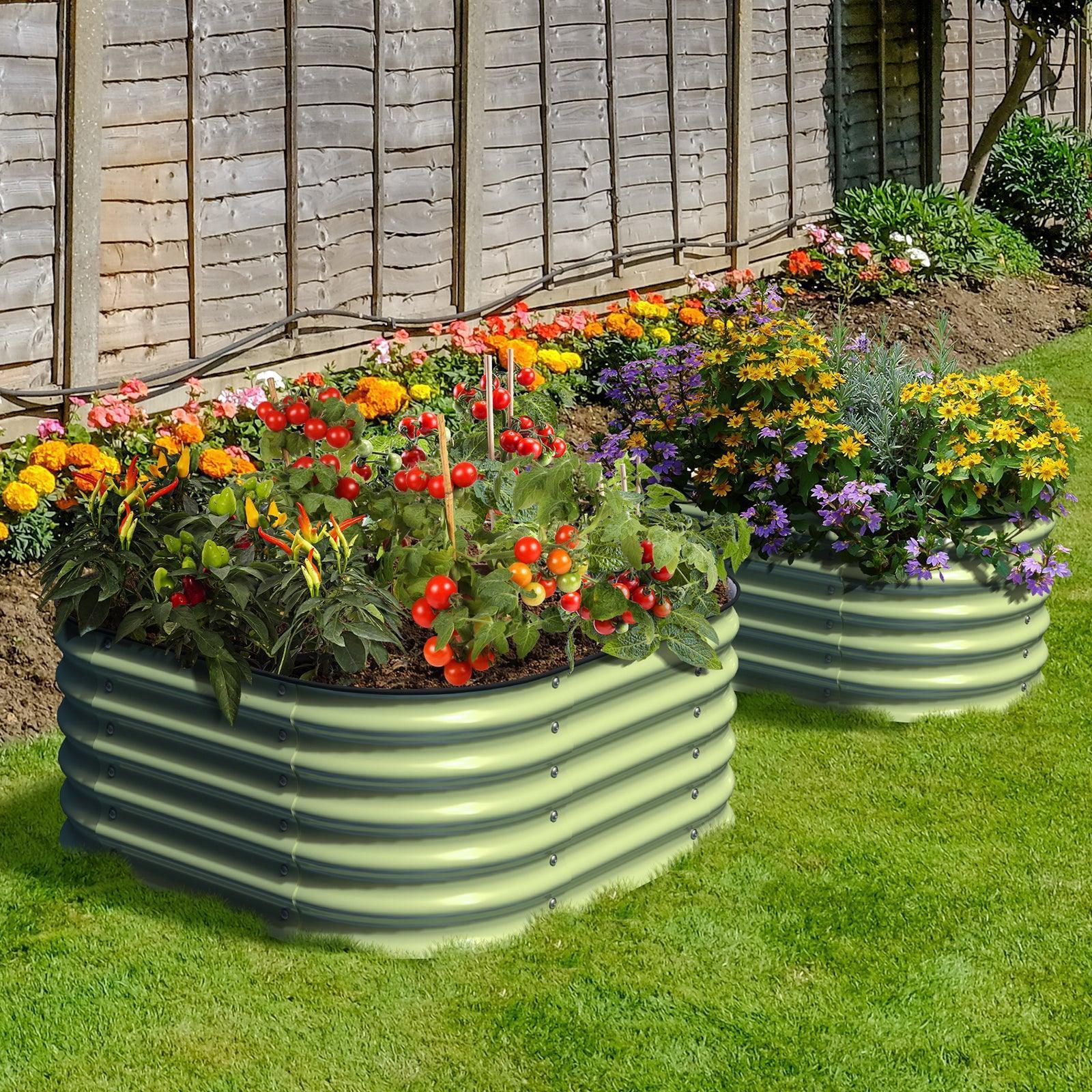 4 - style Modular & Waterfall in Sage Green - Ollegardens