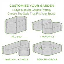 Load image into Gallery viewer, 4 - style Modular &amp; Waterfall in Sage Green - Ollegardens
