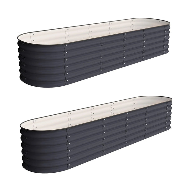 Bundle of 2 | 17" Tall, 12 - in - 1 Olle Gardens Raised Beds - Ollegardens