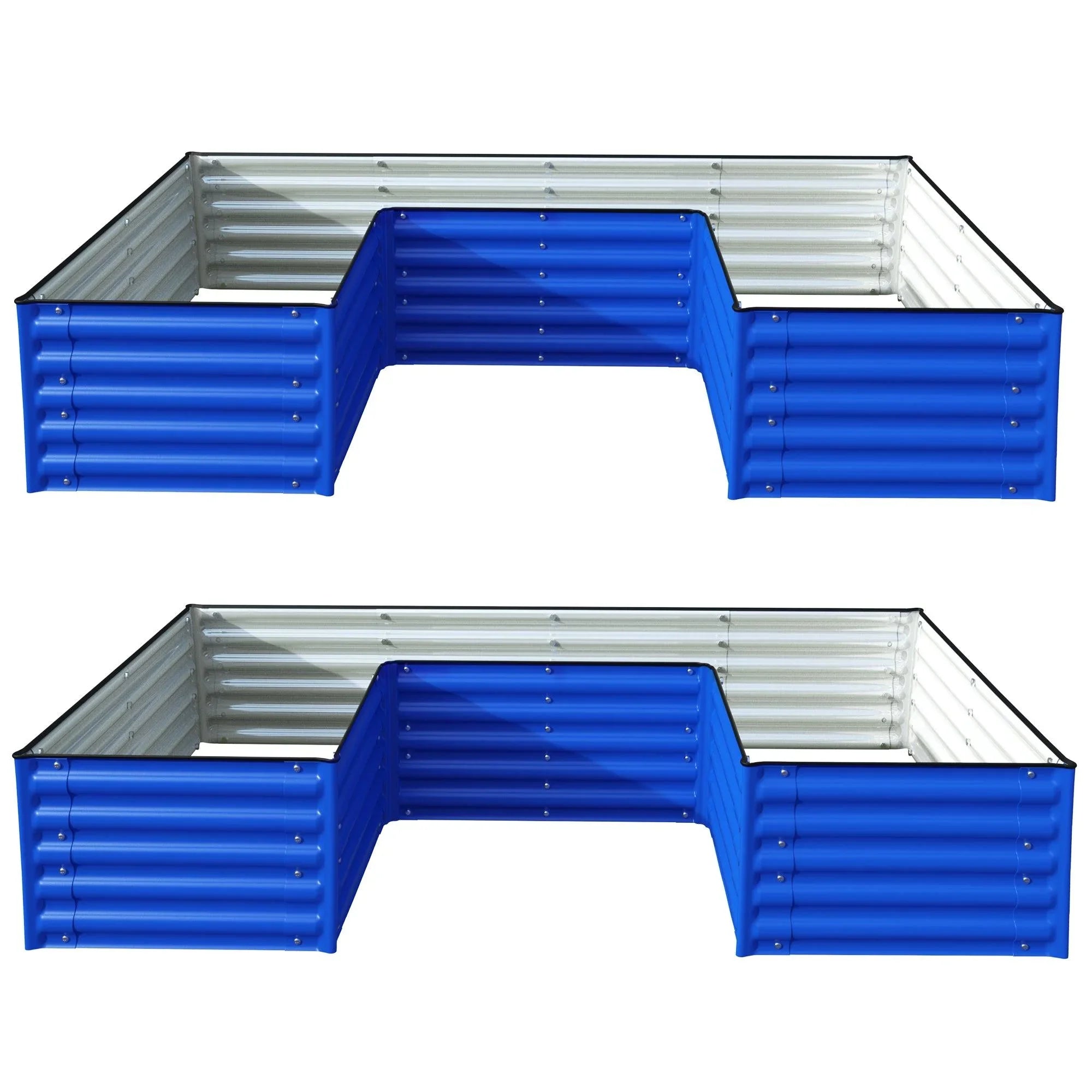 Bundle of 2 | Infinity Olle Gardens Raised Beds - Ollegardens