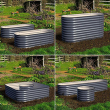 Load image into Gallery viewer, Olle Galvanized Raised Garden Bed - Ollegardens
