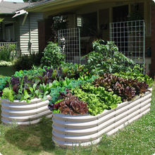 Load image into Gallery viewer, Olle Galvanized Raised Garden Bed - Ollegardens

