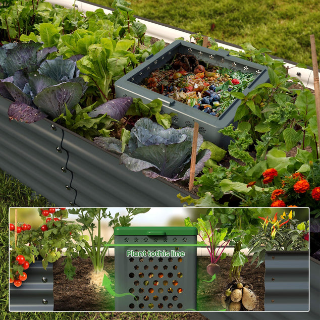 OLLE Garden In - ground Worm Compost Bin - Ollegardens