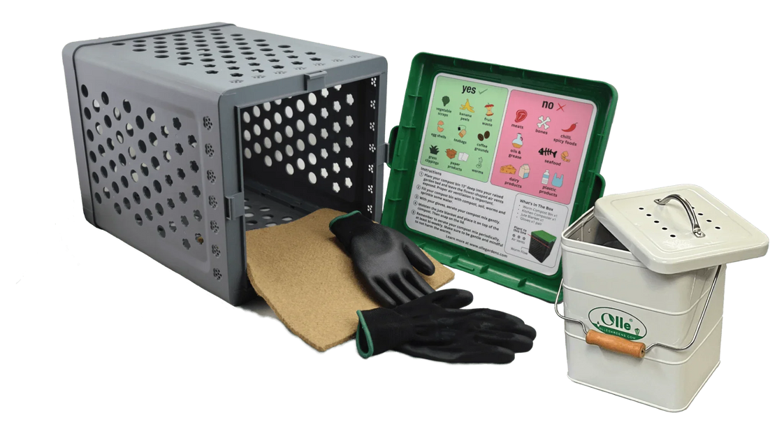 OLLE Garden In - ground Worm Compost Bin - Ollegardens