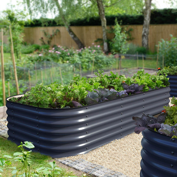Olle Gardens 17" Tall, 12 - in - 1 Raised Garden Bed - Ollegardens