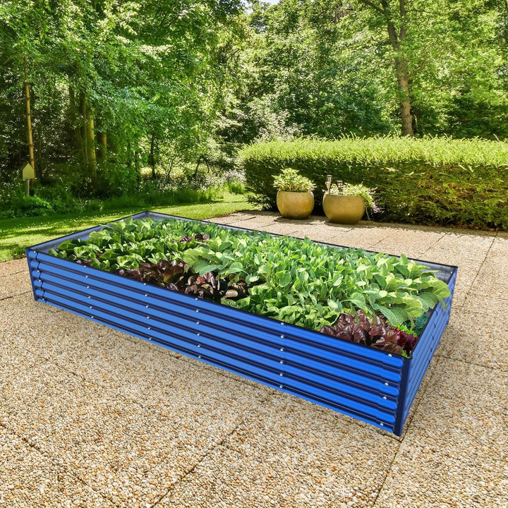 Olle Gardens 17" Tall Rectangle Infinity Raised Garden Bed - Ollegardens