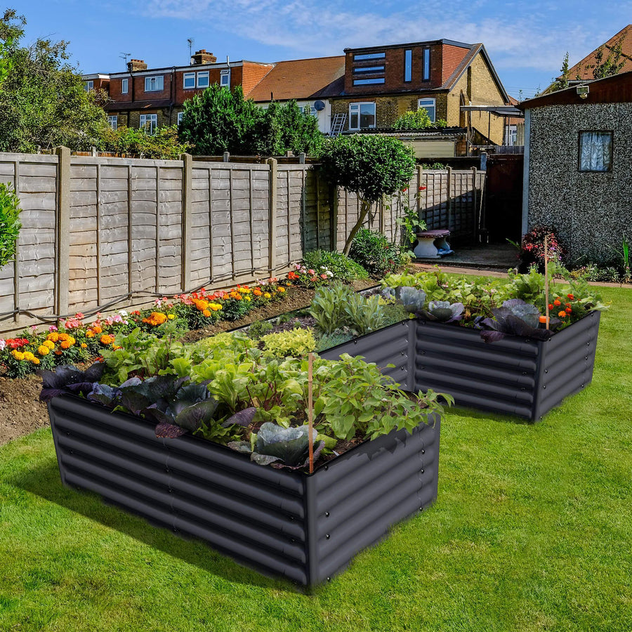 Olle Gardens 17" Tall "U" Shape Infinity Raised Garden Bed - Ollegardens